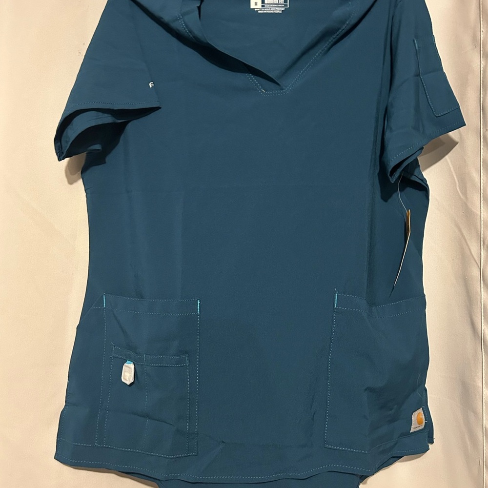 Carhartt Women's Teal/Blue Scrub Set